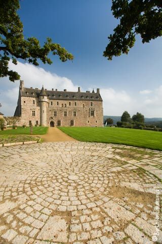 Das Schloss von la Roche Jagu, Ploëzal