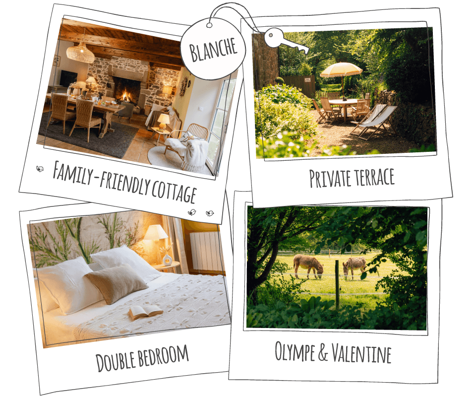 Visit la grange de Blanche, a family-friendly cottage on the Pink Granite Coast