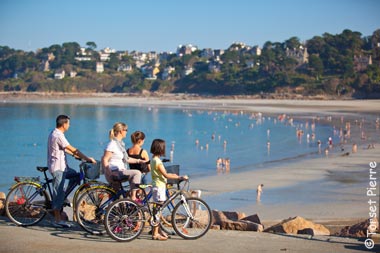 Bicycle ride in Perros-Guirec - Brittany