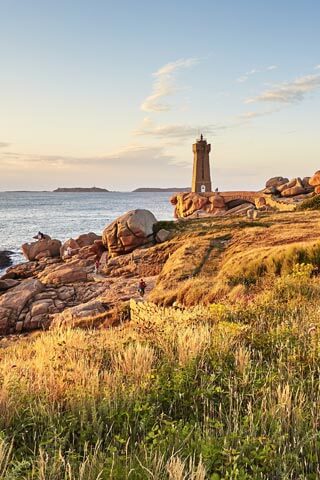 Some iconic places of Brittany, France