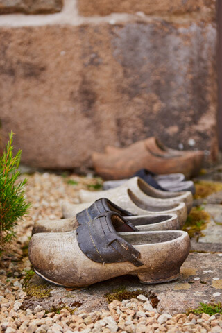Breton shoes, France