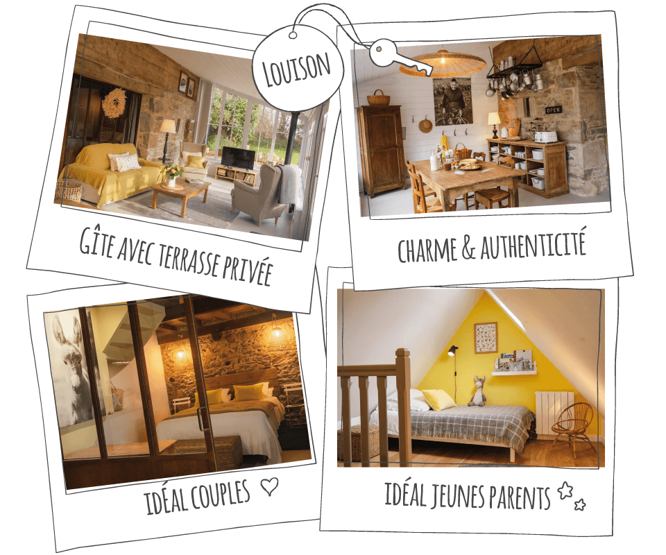 La maison de Louison, gîte au charme authentique pour vacances en Bretagne