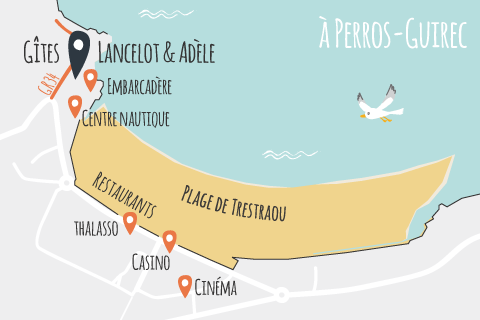 Gîte du bord de mer à Perros-Guirec, Côte de granit rose, Bretagne 22