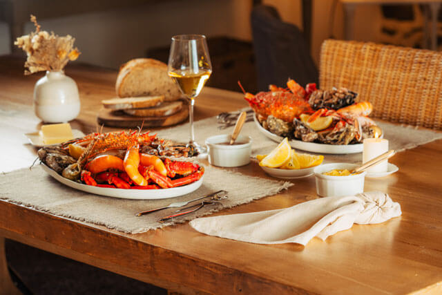 Plateau de fruits de mer pour soirée à 2