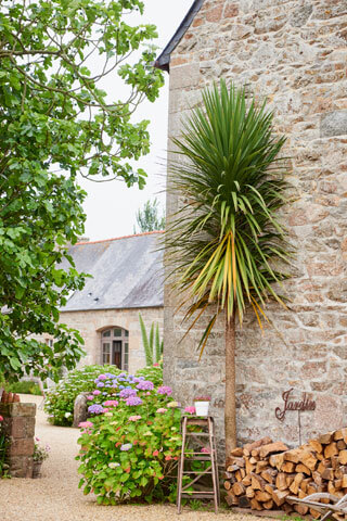 Charme authentique dans les jardins du Manoir des petites bretonnes